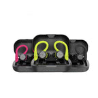 Waterproof Wireless Sport Earbuds | 20-Hour Battery Life | Dual-Wearing Ergonomic Fit