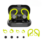 Waterproof Wireless Sport Earbuds | 20-Hour Battery Life | Dual-Wearing Ergonomic Fit