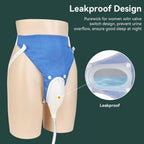 Wearable Urine Collector | Adjustable Waist & Leg Straps | Silicone Collector & 1000ml Bag
