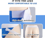 Wearable Urine Collector | Adjustable Waist & Leg Straps | Silicone Collector & 1000ml Bag
