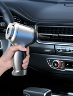 Wireless Car Vacuum Cleaner | Powerful Suction & Quiet | USB Rechargeable, 6 Attachments
