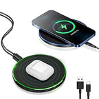 Wireless Charging Pad | 30W Fast Charge | USB-C Cable Included