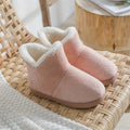 Women's Ankle Boot Slippers | Sherpa-Lined Plush Interior | Non-Slip Rubber Sole | Comfortable Fit
