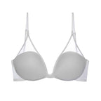 Women's Backless Bra | Seamless Wire-Free Design | Delicate Lace & Mesh