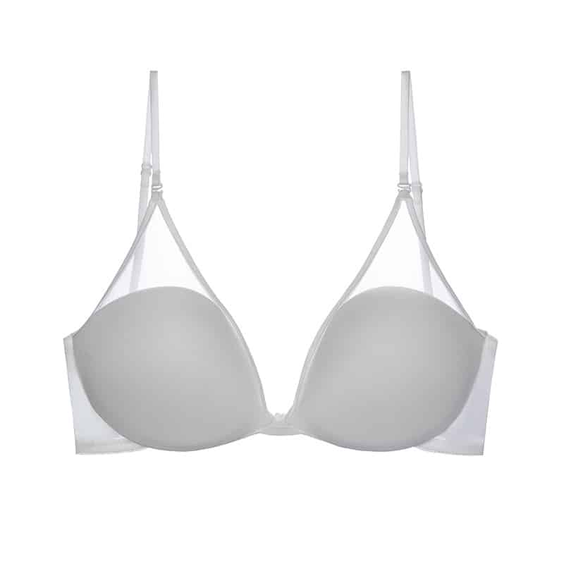 Women's Backless Bra | Seamless Wire-Free Design | Delicate Lace & Mesh