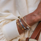 Women's Bracelet | Screw-Detail Polished Finish | Gold, Rose Gold & Silver Colors | Timeless Style
