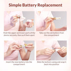 Women's Facial Hair Remover | Precision Electric Shaver | Portable Travel Size