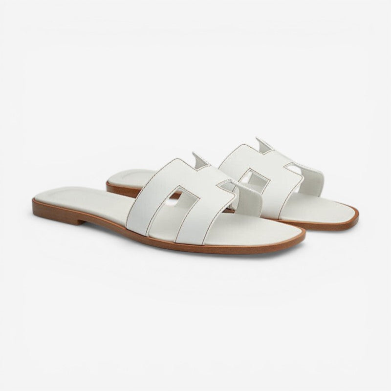 Women's Flat Sandals | Minimal Slip-On Design | Non-Slip Sole & Feather-Light
