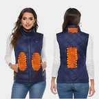 Women's Heated Vest | Dual Control & 9 Heating Zones | Lightweight Fabric | All-Season Warmth