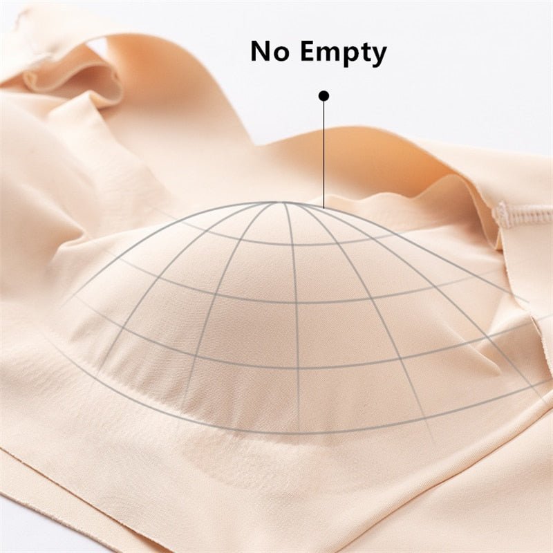 Women's Posture Correcting Bra | Front-Closure Bralette | Padded Straps & Bust Lift