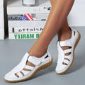 Women's Sandals | Breathable Cutout Fisherman Design | Vegan Leather | Comfortable Fit
