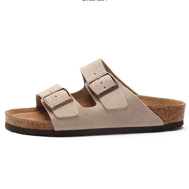 Women's Sandals | Soft Anatomical Footbed | Suede Upper & Adjustable Buckles | All-Day Support