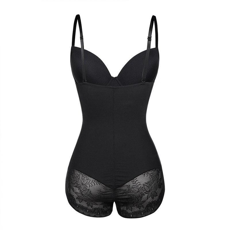 Women's Shapewear Bodysuit | Sculpting Lace-Trim | Tummy Control