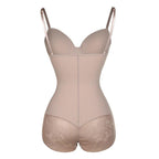 Women's Shapewear Bodysuit | Sculpting Lace-Trim | Tummy Control