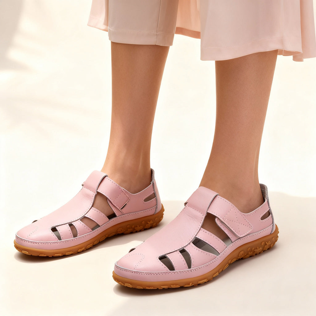 Women's Slip-On Sandals | Orthopedic | Leather Lining & Non-Slip Sole | Comfortable Fit