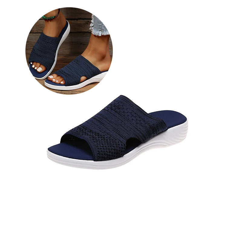 Women's Slippers | Shock-Absorbing Sole | Breathable Mesh Upper | Comfortable Fit