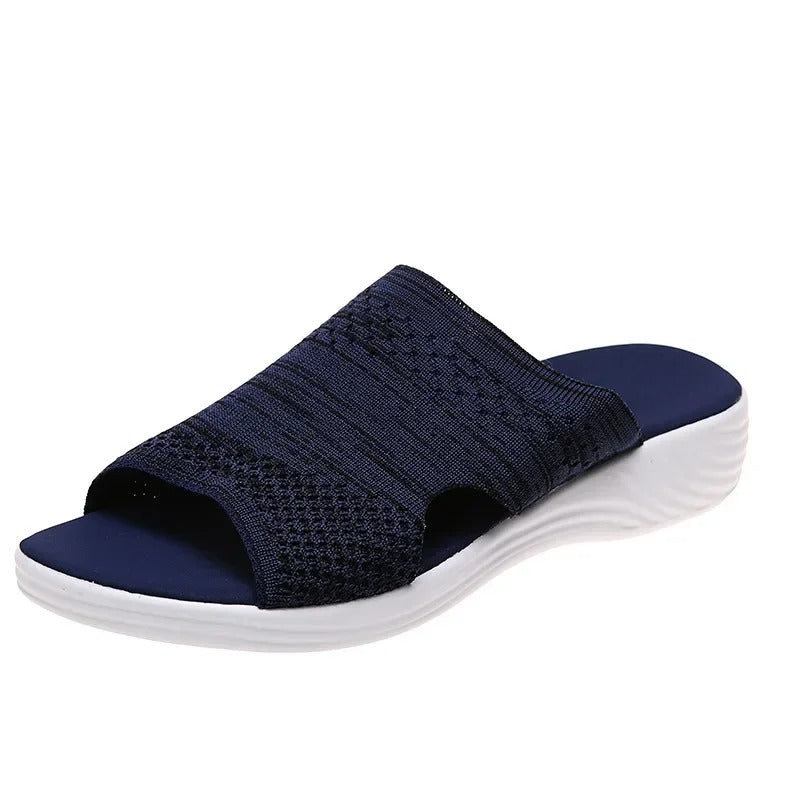 Women's Slippers | Shock-Absorbing Sole | Breathable Mesh Upper | Comfortable Fit