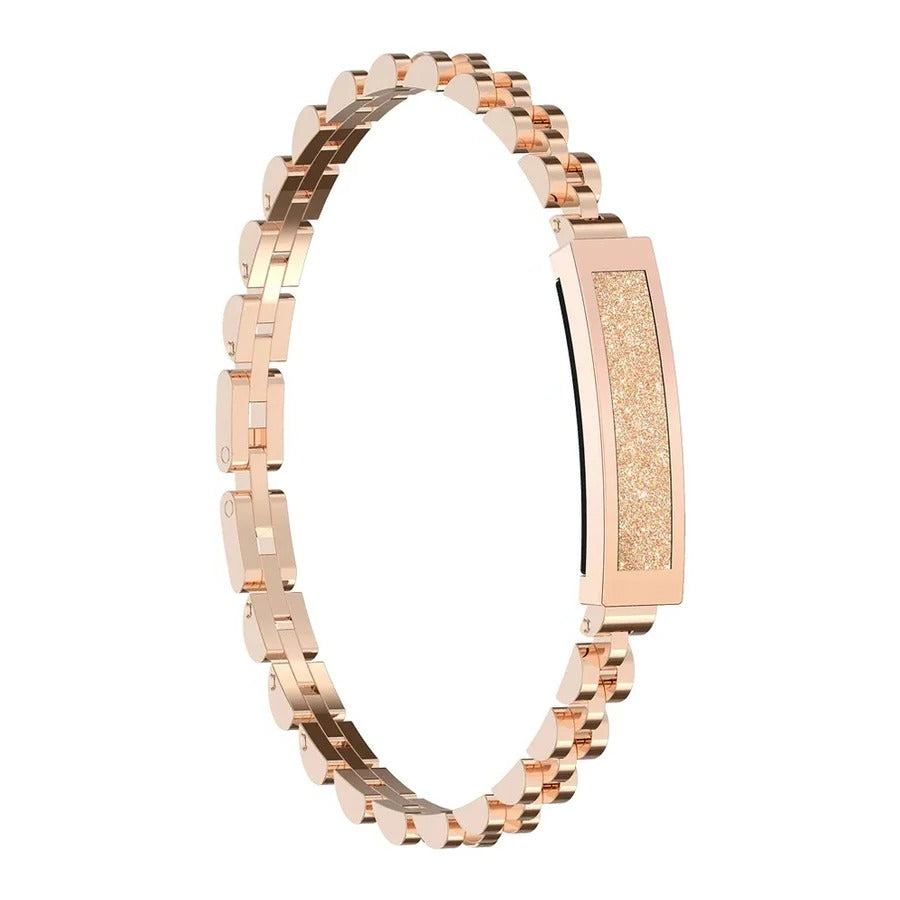 Women's Smart Bracelet | Chain-Style Design | Heart Rate, Sleep & SpO2 Monitoring