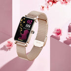 Women’s Smartwatch | Fitness Tracking & Notifications | 1.45-inch Touchscreen | Stainless Steel