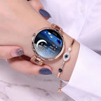 Women's Smartwatch | Waterproof Fitness Tracker | Heart Rate & Blood Pressure Monitor