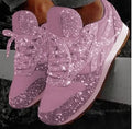 Women's Sneakers | Glitter Finish | Cushioned Midsole & Rubber Sole | Comfortable Fit