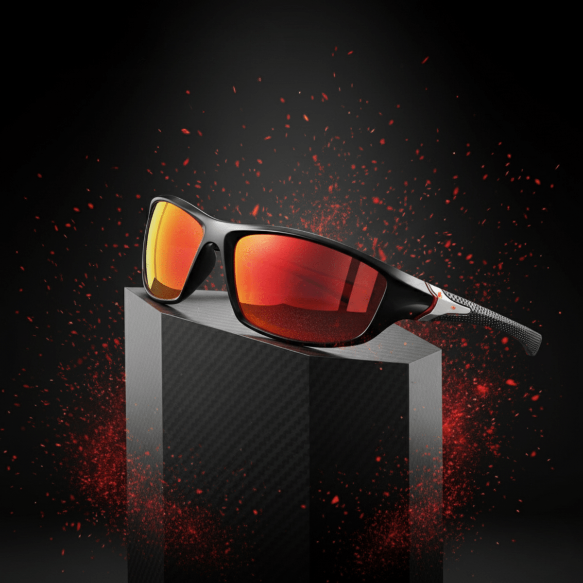 Women's Sport Sunglasses | Polarized & UV400 | Full-Rim & Rubberized Temples | Outdoor