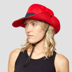 Women's Sun Hat | Foldable with Ponytail Slot | Quick-Dry Polyester & UPF50+ | Travel Friendly