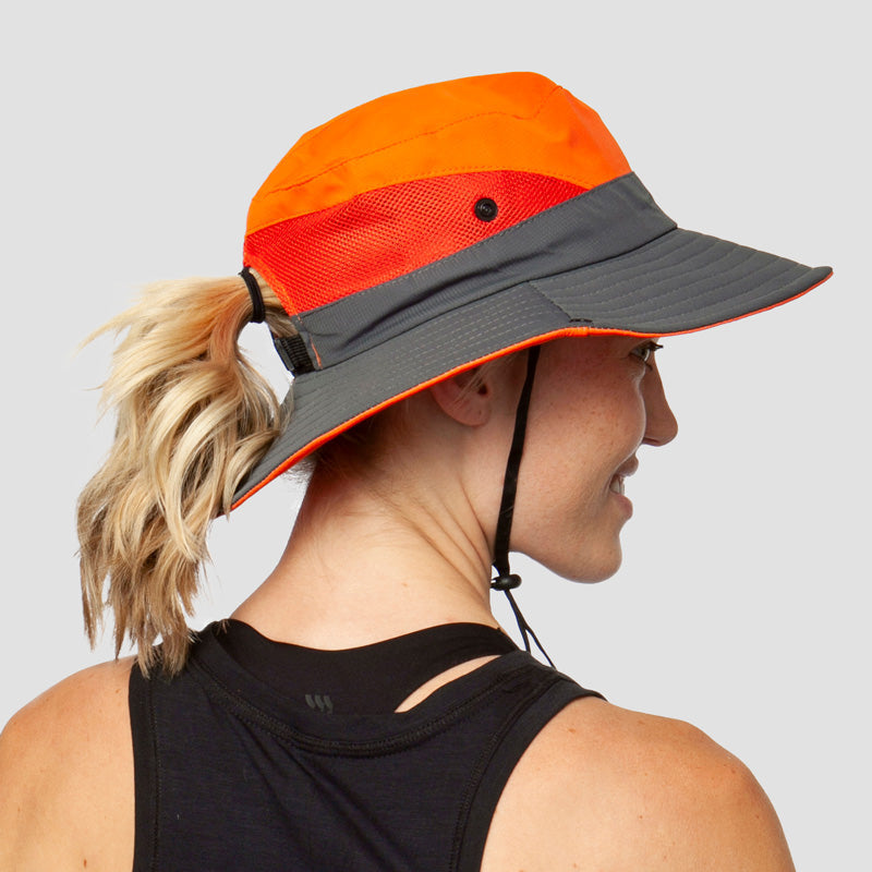 Women's Sun Hat | Foldable with Ponytail Slot | Quick-Dry Polyester & UPF50+ | Travel Friendly