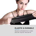 Women's Swim Cap | Silicone with Integrated Ear Pockets | Stretch Fit for Long Hair | Waterproof