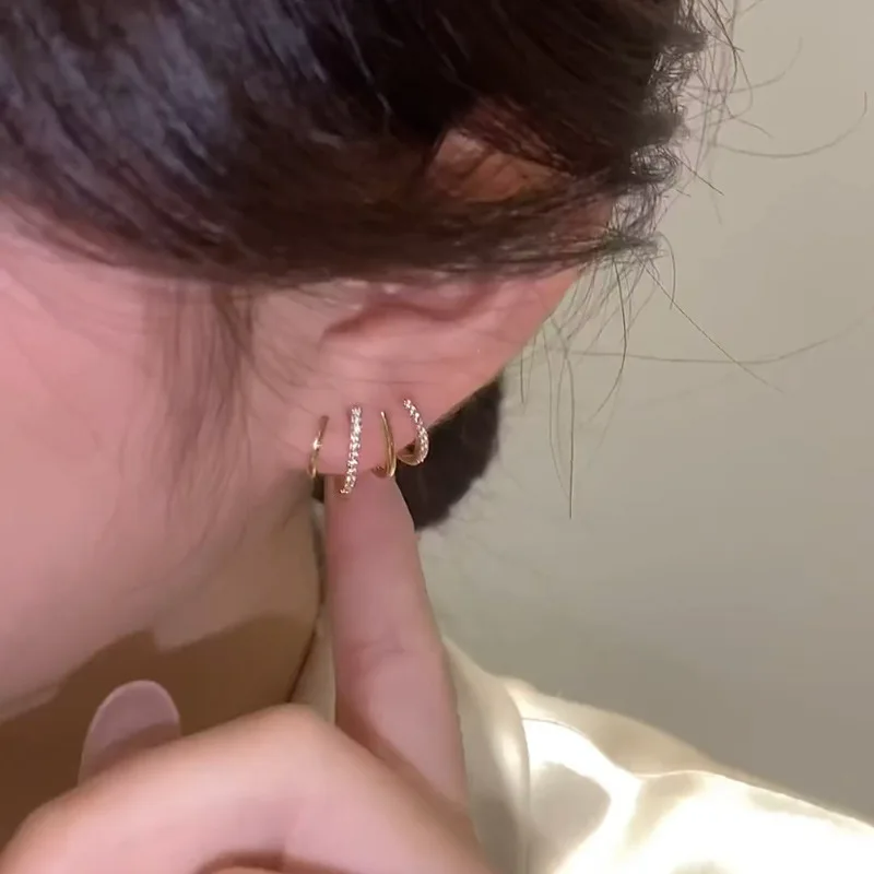 Women's Twist Earrings | Lightweight Statement Design | Hypoallergenic Finish | Comfortable Fit