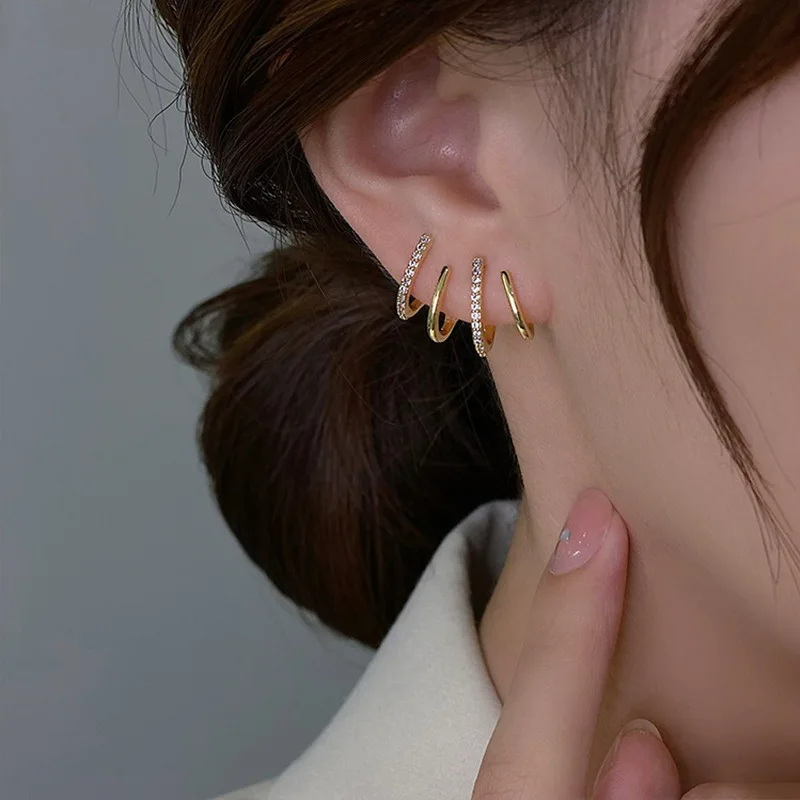 Women's Twist Earrings | Lightweight Statement Design | Hypoallergenic Finish | Comfortable Fit