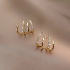 Women's Twist Earrings | Lightweight Statement Design | Hypoallergenic Finish | Comfortable Fit