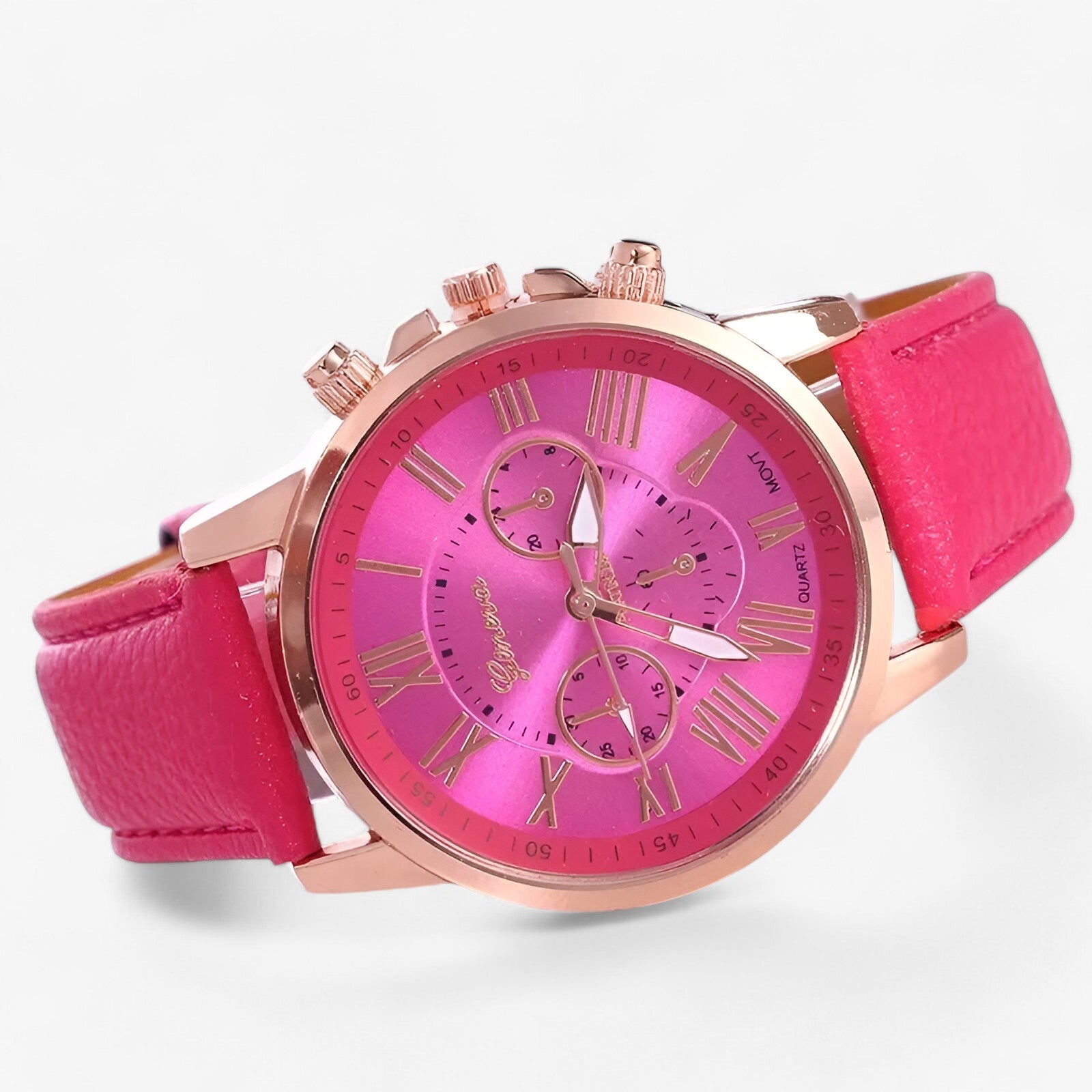 Women's Watch | Water-Resistant 42mm Dial | Genuine Leather Strap | Comfortable Fit
