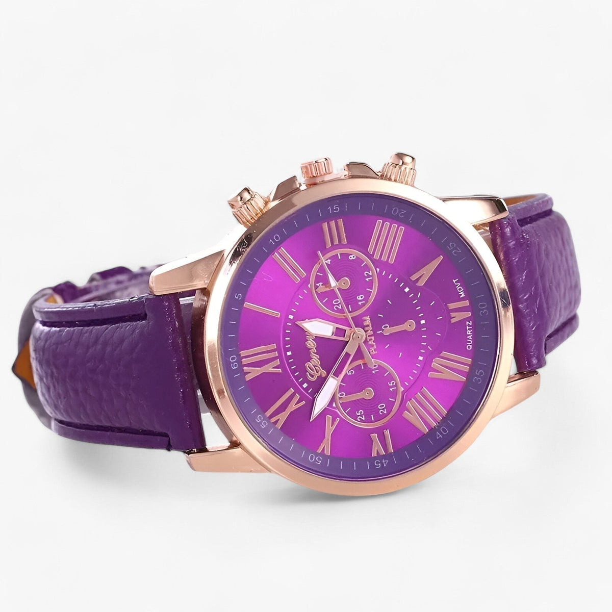 Women's Watch | Water-Resistant 42mm Dial | Genuine Leather Strap | Comfortable Fit