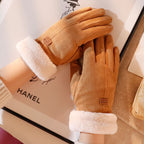 Women's Waterproof Winter Gloves | Touchscreen & Insulated | Water-Resistant Fabric | Cold Weather