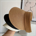 Women's Wide Brim Sun Visor | Foldable Travel | Lightweight Breathable Fabric | Sun Protection
