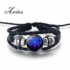 Zodiac Bracelet | Constellation Charm Design | Adjustable Fit | Ideal Gift