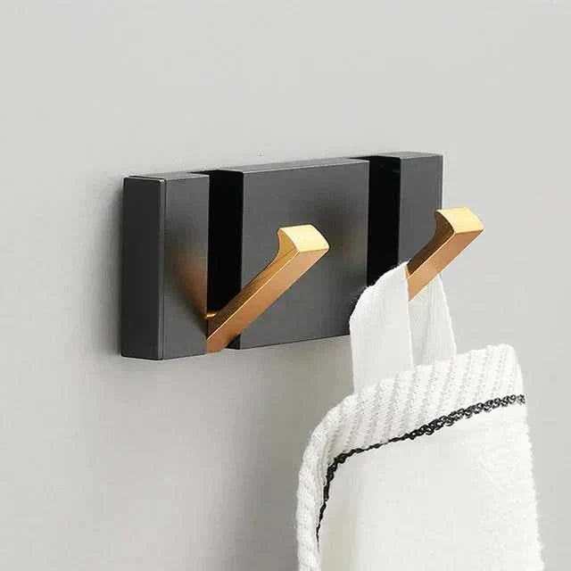 Foldable Wall Hook | Screw Mount or Self-Adhesive | Aerospace Aluminum | Hookwell