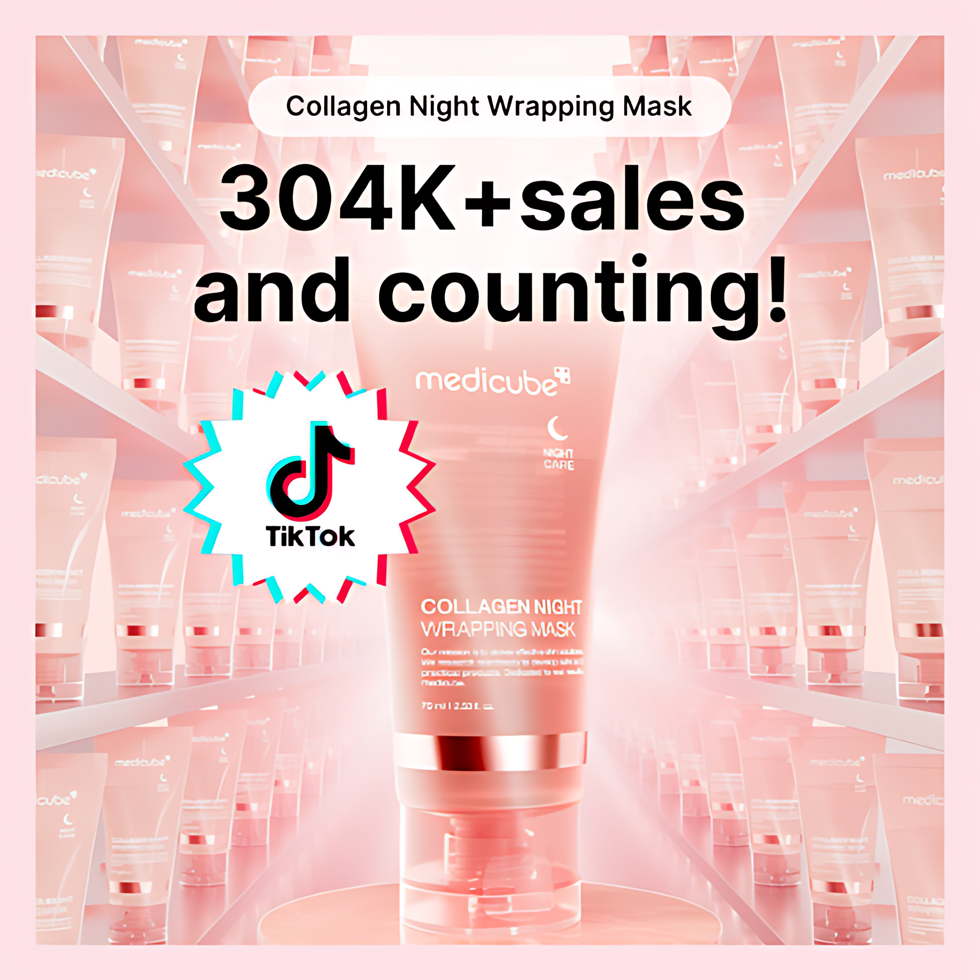 Dermaluxe™ Collagen Night Wrap — Wake Up to Firm, Radiant Skin That Turns Heads