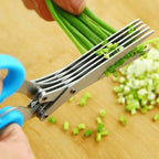 ScissaPro™ — Slice Faster, Safer, and Enjoy Effortless Salad Prep Every Time