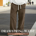 FlexionEase™ Relaxed Fit Drawstring Pants — Unlock All-Day Comfort and Confidence That Moves With You