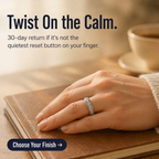 LumeRing™ — Quietly Twist Stress Away with Hidden Sparkling Spinner