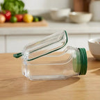 Glass Salad Bowl | Side Entry | Airtight Screw Lid | FreshBowl