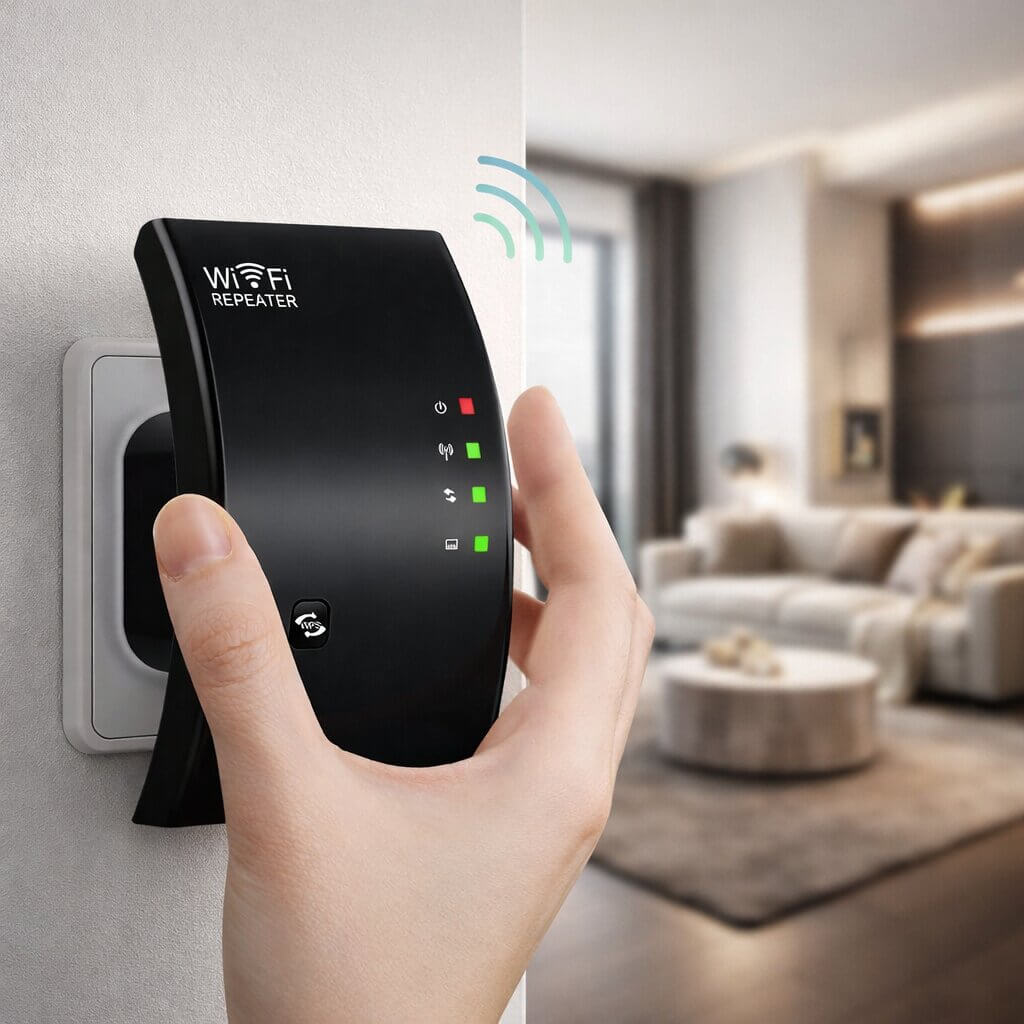 Signal Booster | Extended Range | Simple Plug and Play Installation | WiFiora