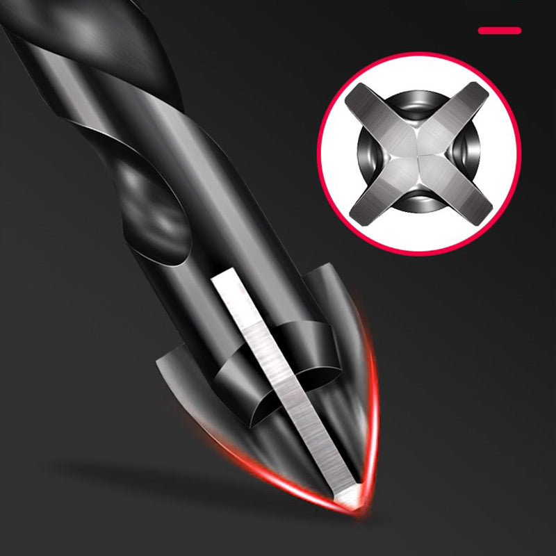 PowerSlice™ Drill Bit Set — Drill Flawless, Crack-Free Holes Every Time with Laser Precision