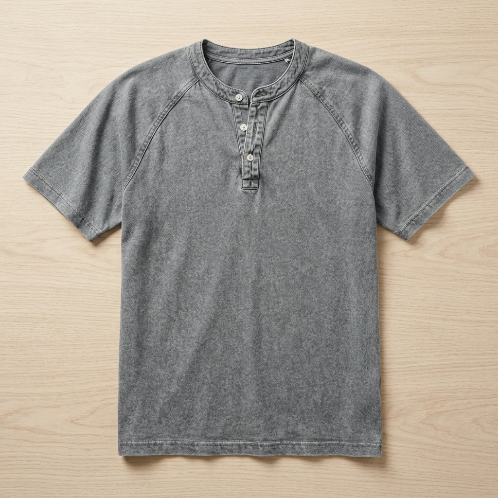 StridePulse™ Henley — Your Everyday Armor for Unmatched Comfort and Unstoppable Confidence