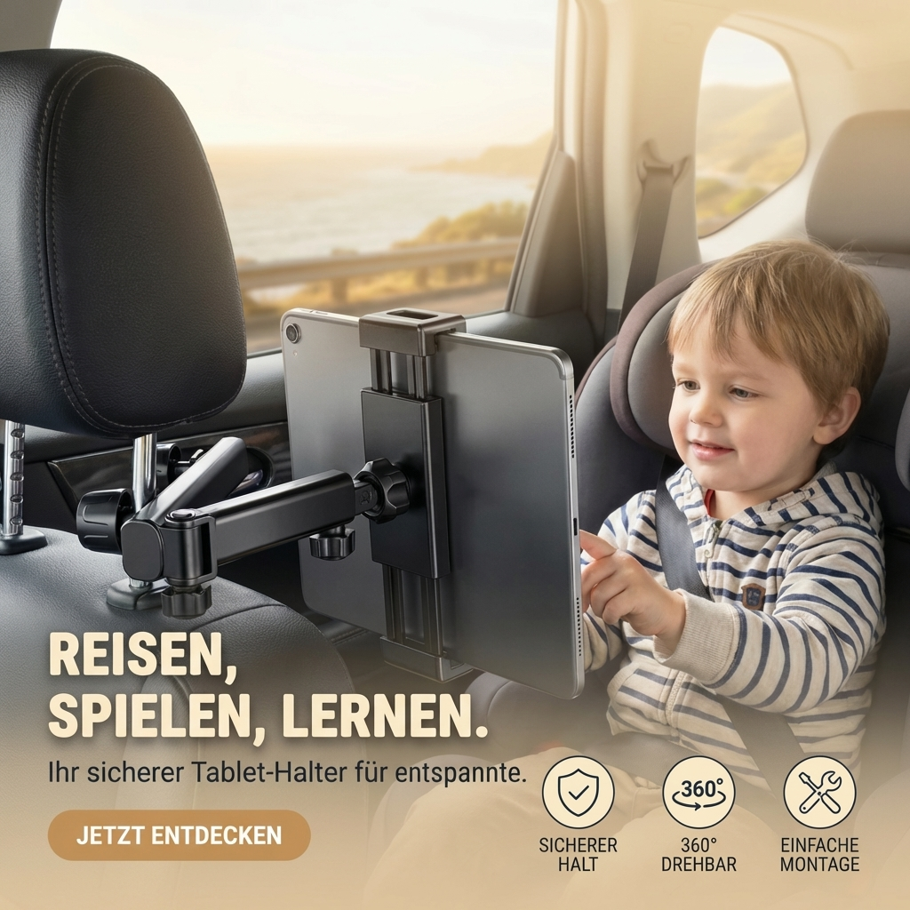 GlideNest™ — Transform Backseat Chaos into Calm, Hands-Free Fun