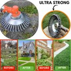 Steel Brush Trimmer Head | Carbon Steel | Fast Mount | Joint Force