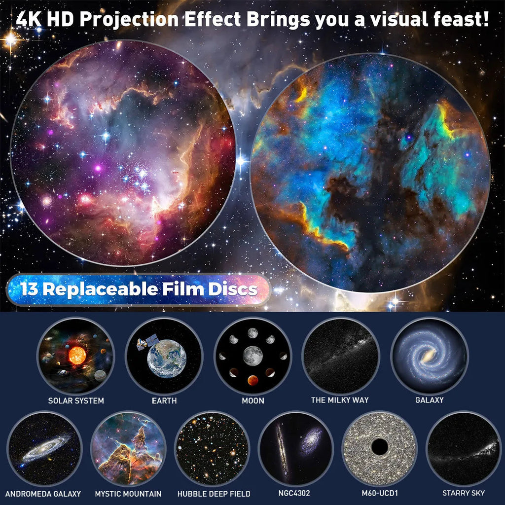 NovaDream™ Star Projector — Transform Nights into Mesmerizing Cosmic Calm and Deep Rest