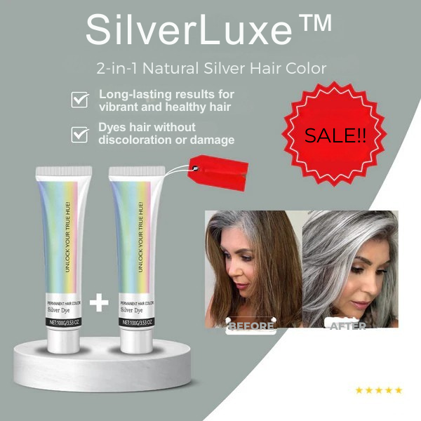ArgentVue™ — Unleash Radiant Silver Shine That Nourishes and Energizes Your Hair